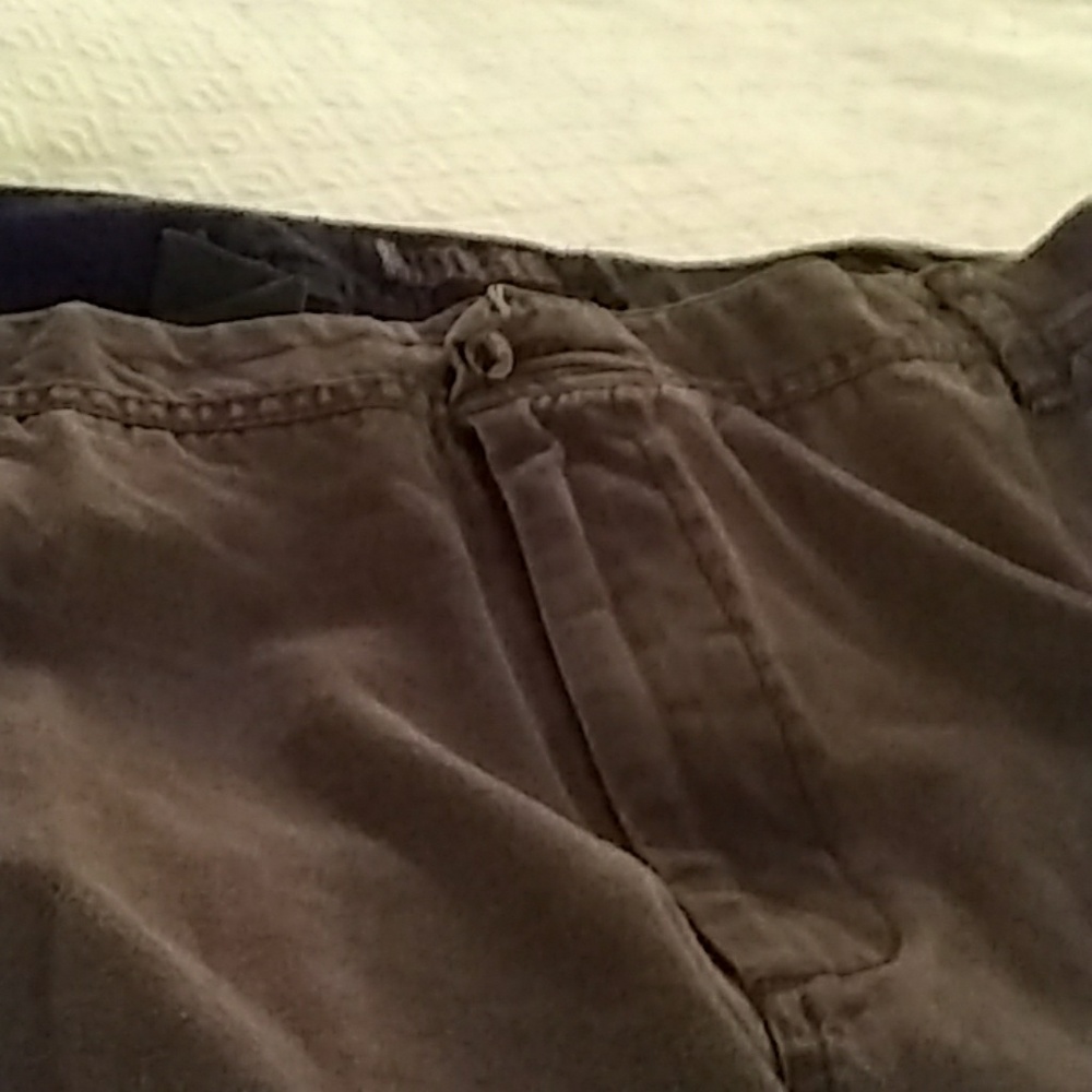 Loose fit khakis